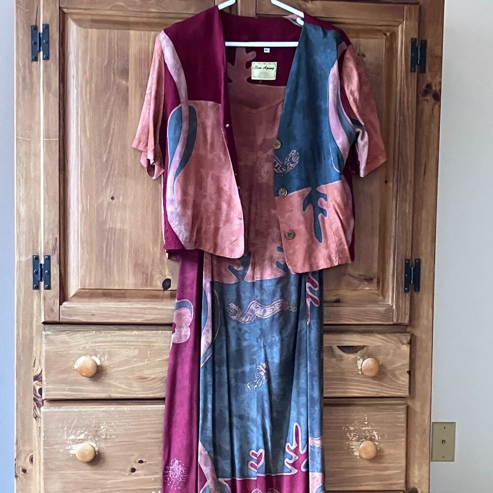 Sun Agung Two Piece Full Length Dress